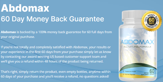 Abdomax Money Back