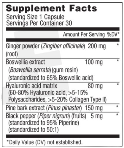 Joint Genesis Ingredients